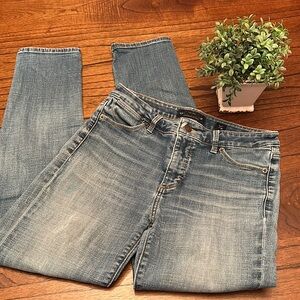 Lucky Brand Blue Skinny Jeans with Vintage Fade